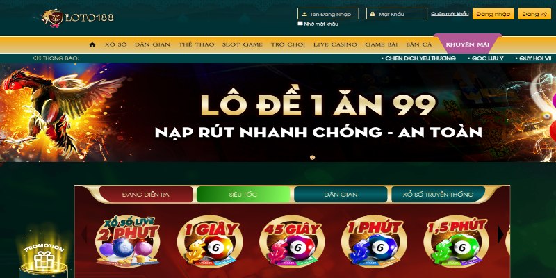 Kho game phong phú và bùng nổ