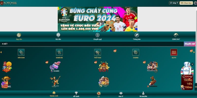 Giới thiệu game bài Loto188